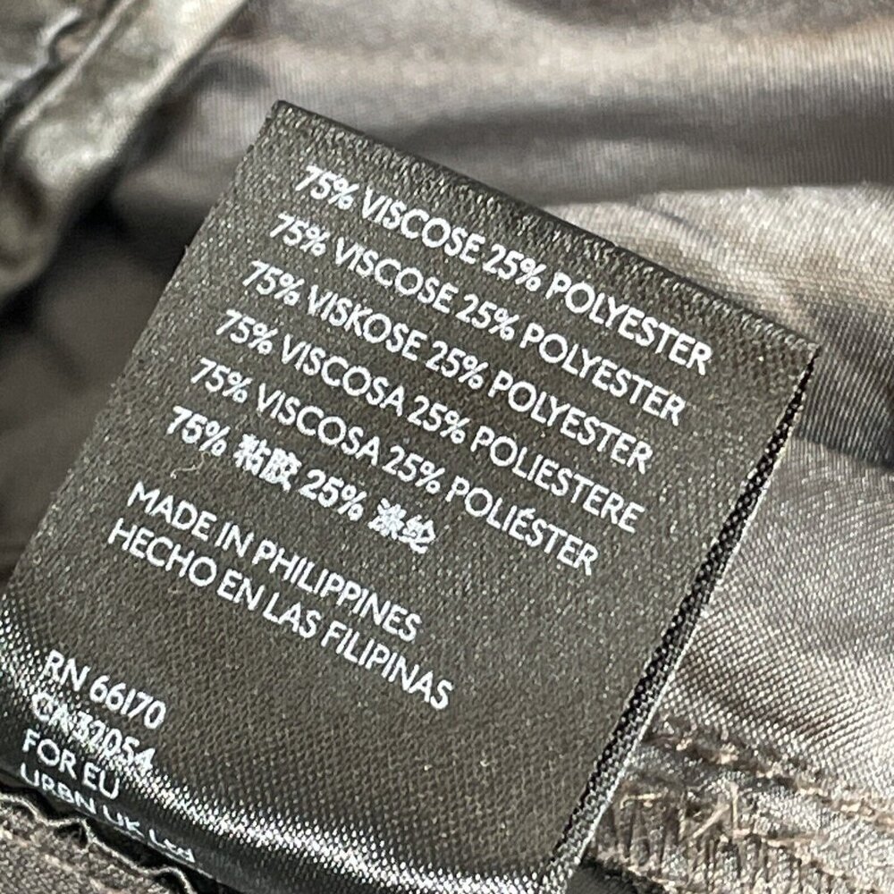 Anthropologie Shimmer Cargo Pants Womens Size Extra Small Dark‎ Brown Green - Picture 5 of 11